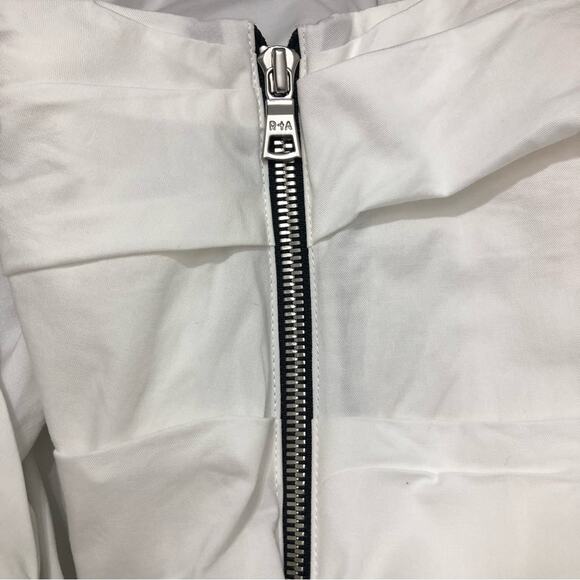 RTA Lana Asymmetric Constructed Corset Mini Shirt Dress 4 EUC - Picture 8 of 12